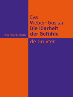 cover image of Die Klarheit der Gefühle